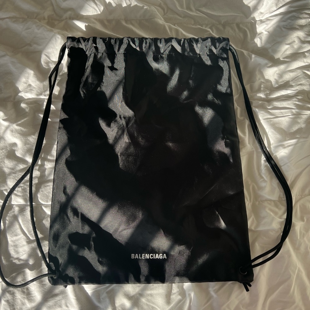 Balenciaga Nylon Drawstring Backpack - Picture 6 of 7
